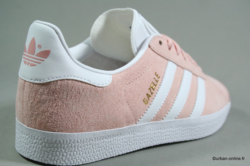gazelle rose pale adidas