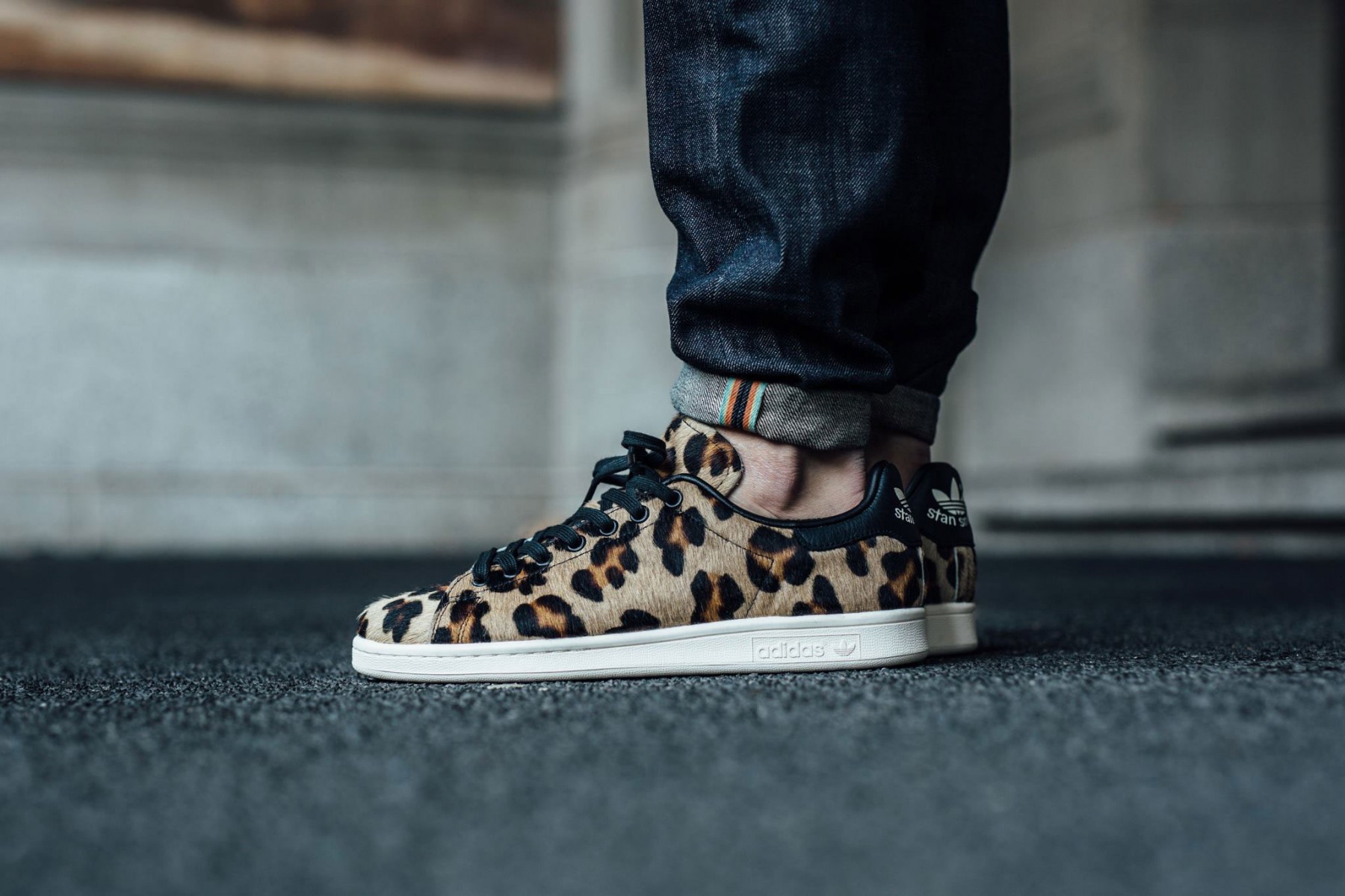 stan smith leopard femme