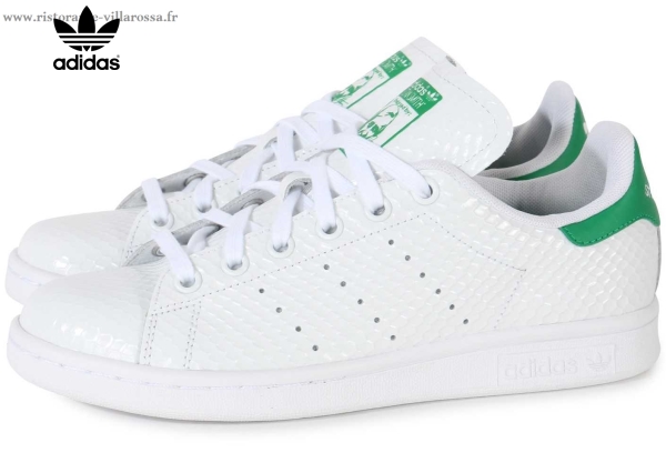 superstar blanc vert