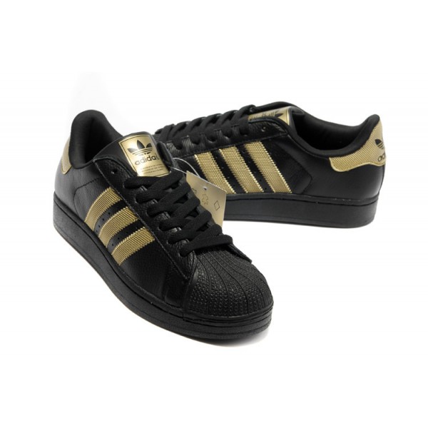 adidas noir et or femme