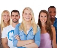 Gruppe Jugendlicher